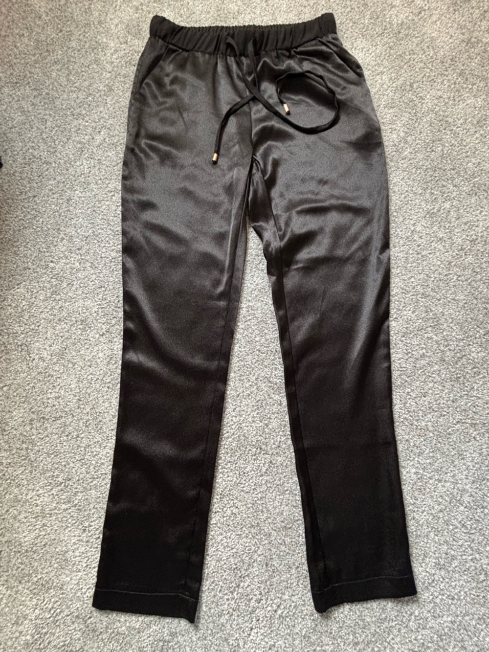 le chateau Black women’s Drawstring Dress Pants